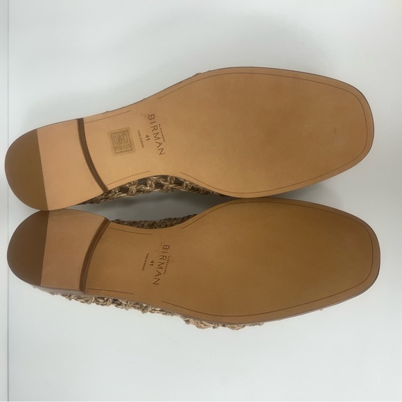 Alexandre Birman Clarita Raffia Knot Loafers in Beige - Picture 3 of 8